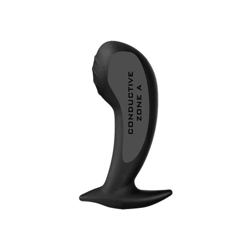 Estimulador Anal / Vaginal Nona Silicone Negro G-Spot