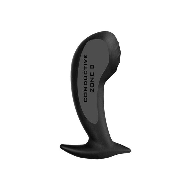 Estimulador Anal / Vaginal Nona Silicone Negro G-Spot
