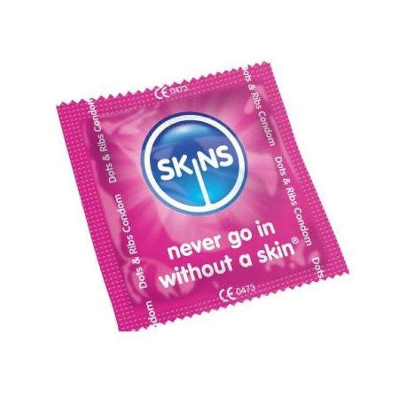 Preservativos Skins Puntos & Estrías 500 Uds