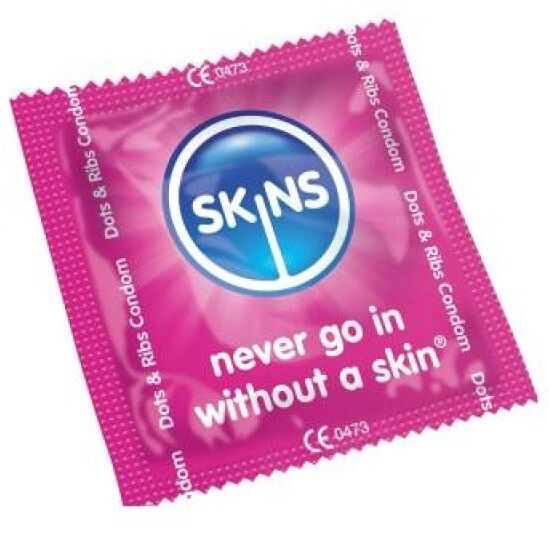 Preservativos Skins Puntos & Estrías 500 Uds