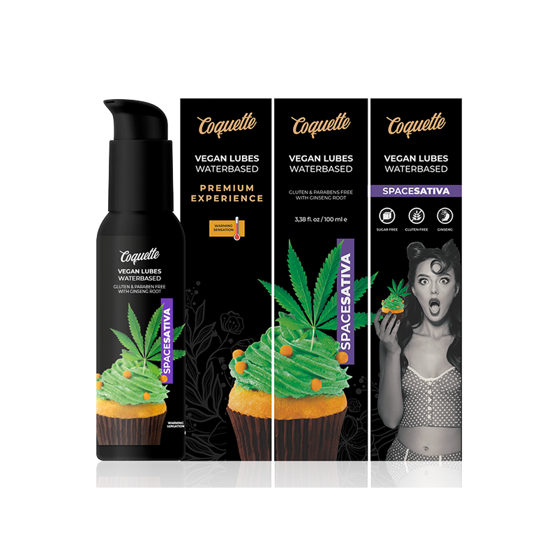 Lubricante Vegano Space Sativa 100 ML