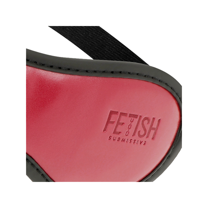 Antifaz Cuero Vegano Con Forro De Neopreno