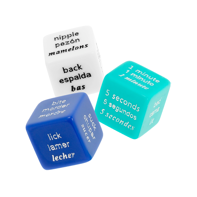 Juego 3 Dados Eróticos