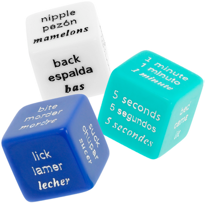 Juego 3 Dados Eróticos