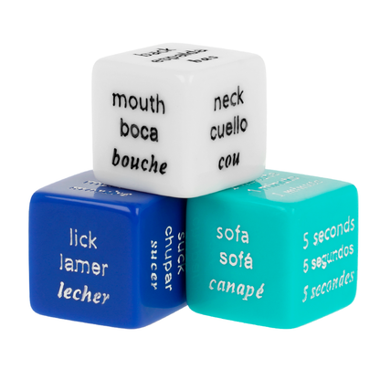 Juego 3 Dados Eróticos